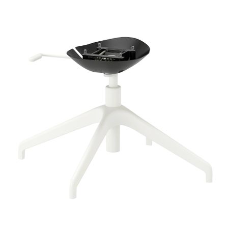 Основание с 4 ножками, белый IKEA LÅNGFHATTEFJÄLL ХАТТЕФЬЕЛЛЬ ЛОНГФЬЕЛЛЬ 204.105.34