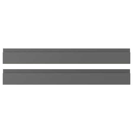 Фронтальная панель ящика, темно-серый 80x10 см IKEA VOXTORP ВОКСТОРП 404.560.26