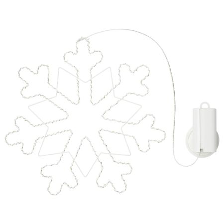 Подвесной светильник, светодиодный, 35 см, снежинка IKEA STRÅLA СТРОЛА 305.324.55