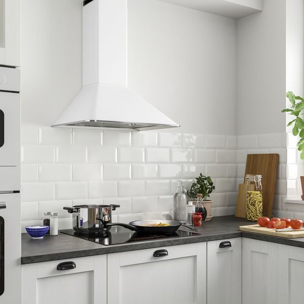 MATTRADITION Вытяжка кухонная стен креп (колпак) - белый 60 см - фото 2
