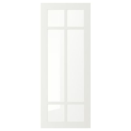 STENSUND Стеклянная дверь - белый 40x100 см
