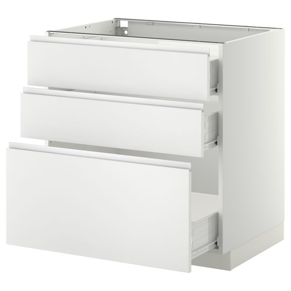 IKEA, вид спереди - схема-чертеж с размерами