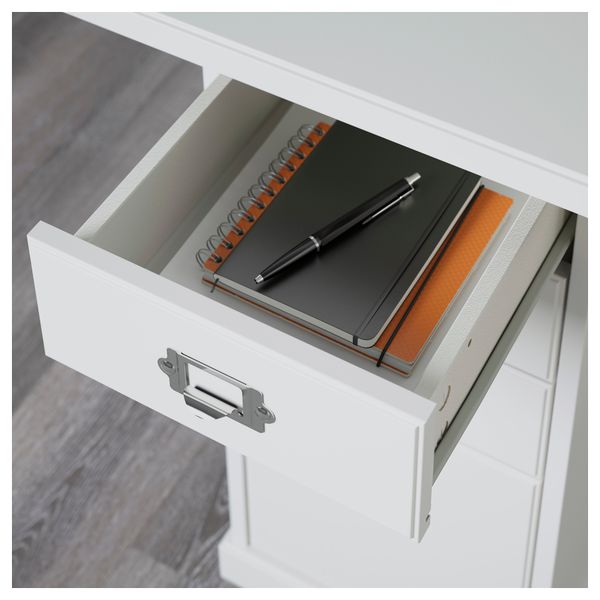 Стол КЛИМПЕН, белый (120x60 см) - схема-чертеж с размерами