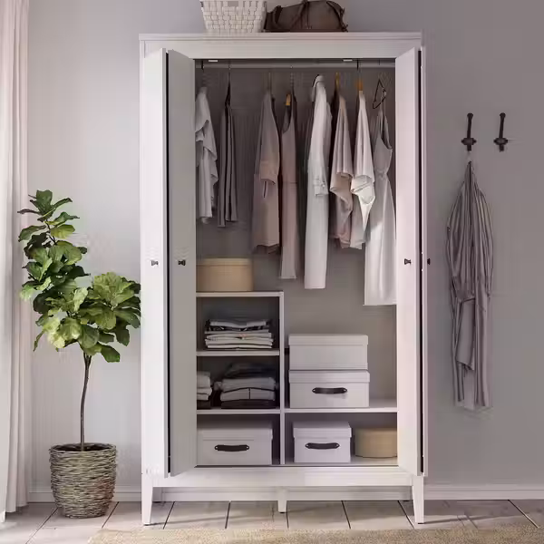 BLÄDDRARE Коробка с крышкой - серый/с рисунком 35x50x15 см - фото 3