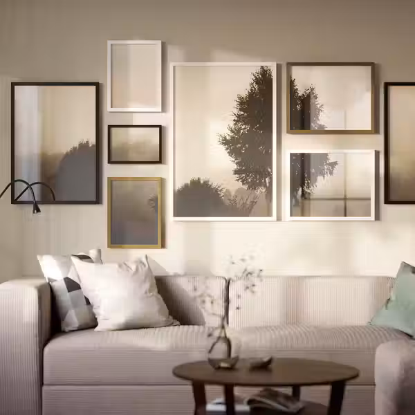 RÖDALM РЁДАЛЬМ Рама - под грецкий орех 40x50 см - фото 5