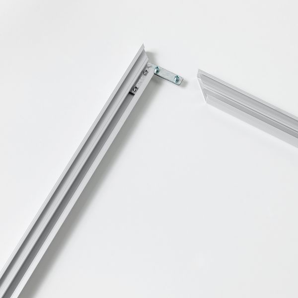 Рама, цвет алюминия, 140x100 см IKEA BJÖRKSTA БЬЁРКСТА 503.267.65 - схема-чертеж с размерами