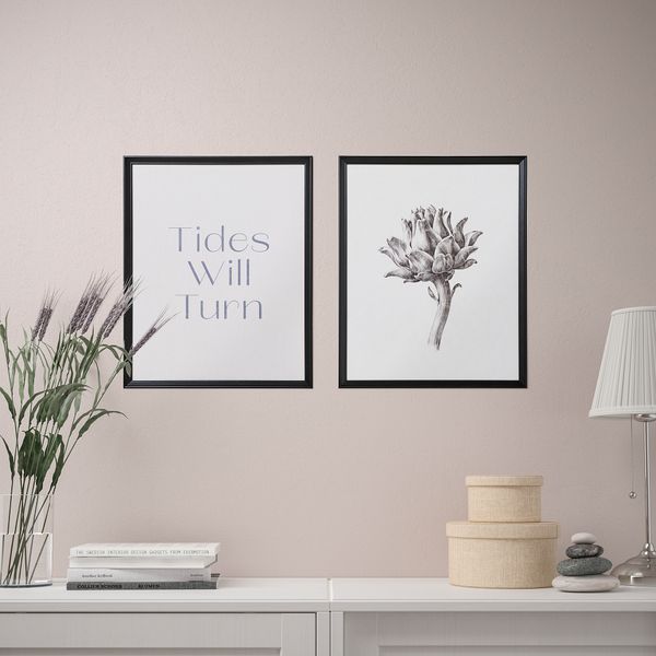 Рама с постером, 40x50 см, Приливы сменяют отливы IKEA KNOPPÄNG КНОППЭНГ 705.452.72 - фото 3
