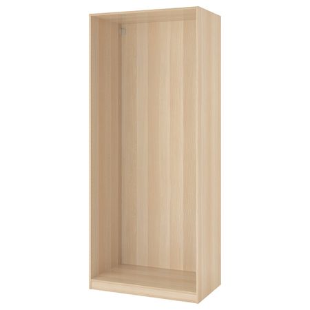 Каркас гардероба, под беленый дуб 100x58x236 см IKEA PAX ПАКС 902.131.82