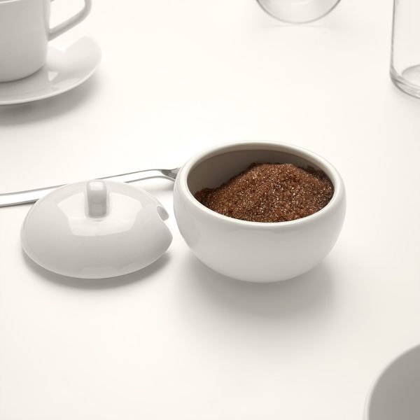 Сахарница, белый с оттенком IKEA SPRAYA СПРАЯ 404.734.79 - фото 2