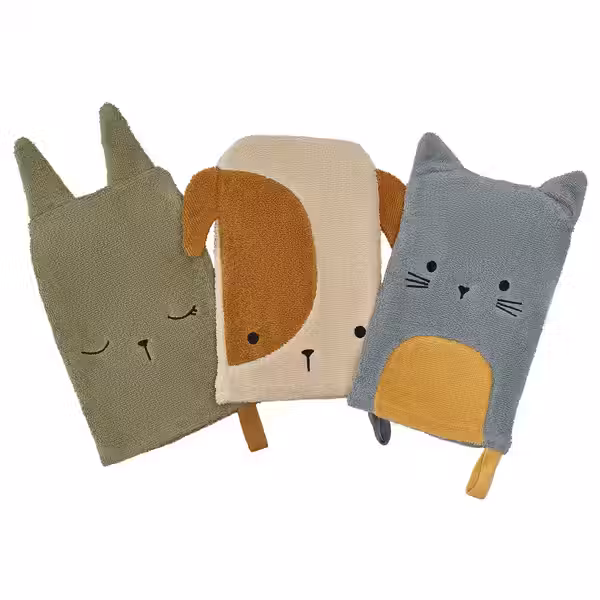 GULDVÄVARE ГУЛЬДВЭВАРЕ Мочалка-варежка 14x22 см - фото 1