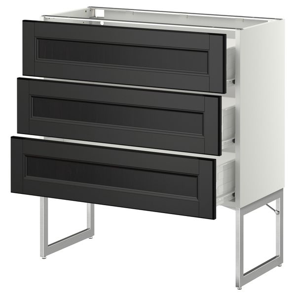 IKEA, вид спереди - схема-чертеж с размерами
