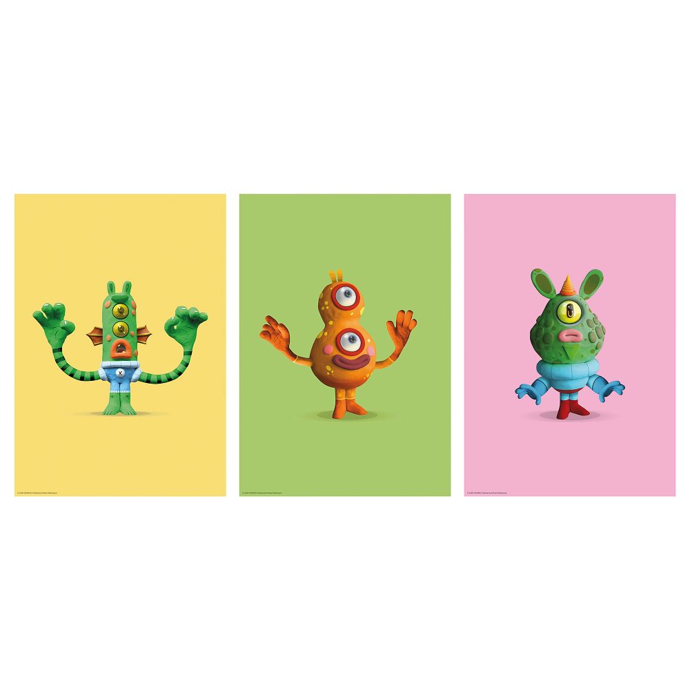 Постер, 21x30 см, Дружелюбные существа IKEA DRÖMBILD ДРЁМБИЛЬД 205.452.17 - фото 1