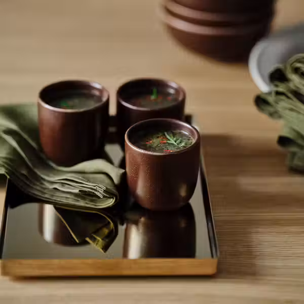 STOCKHOLM 2025 СТОКГОЛЬМ 2025 Салфетка - темно-зеленый 50x50 см - фото 3