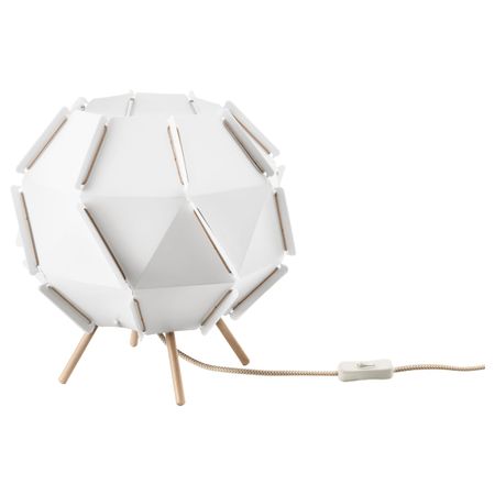 Лампа настольная, белый IKEA ШЁПЕННА 703.561.67