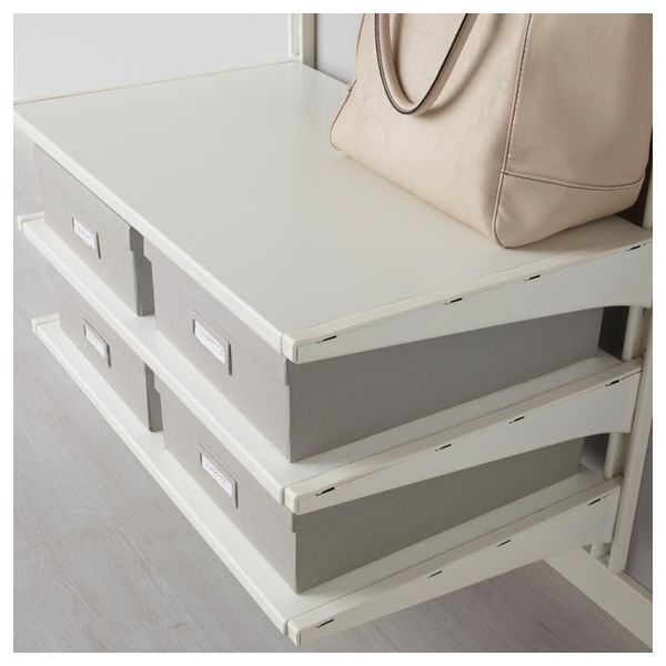 Настенная шина, полки, штанга АЛЬГОТ, белый (66x41x197 см) - фото 3