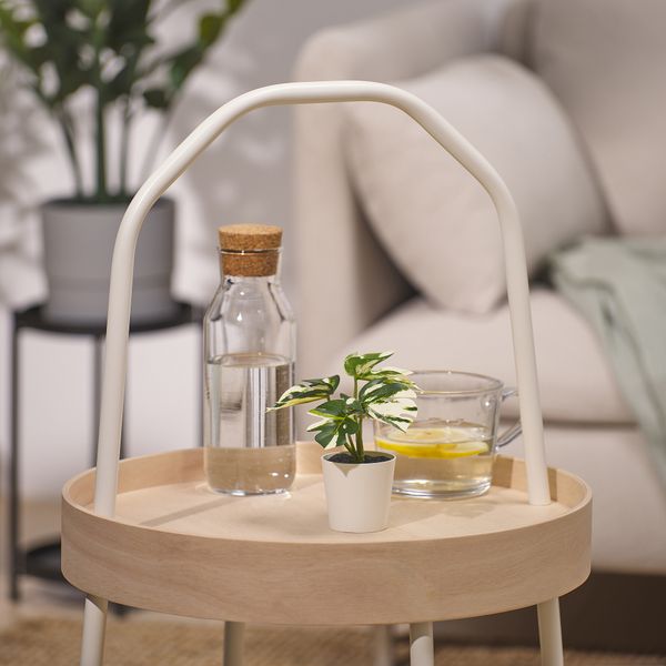 Искусственное растение и кашпо, для дома, улицы монстера, 6 см IKEA FEJKA ФЕЙКА 805.932.05 - схема-чертеж с размерами