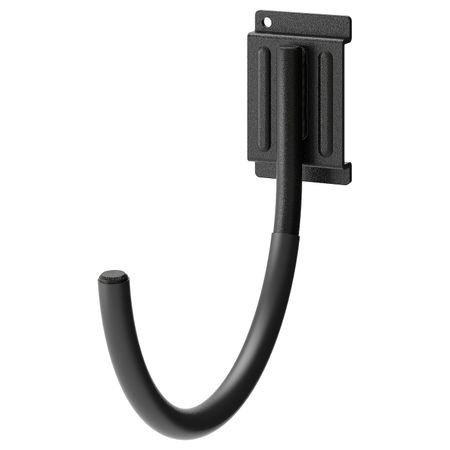Крючок, для/помещения/улицы, черный, 17 см IKEA БРАНДУР 704.026.35