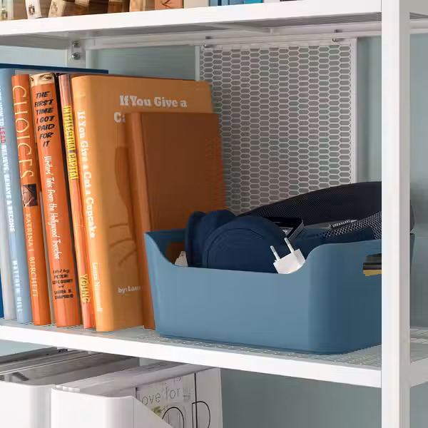 UPPDATERA Контейнер - серо-синий 24x17 см - фото 4