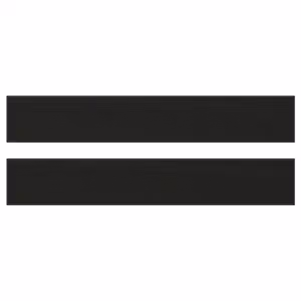 LERHYTTAN Фронтальная панель ящика - черная морилка 60x10 см - фото 1