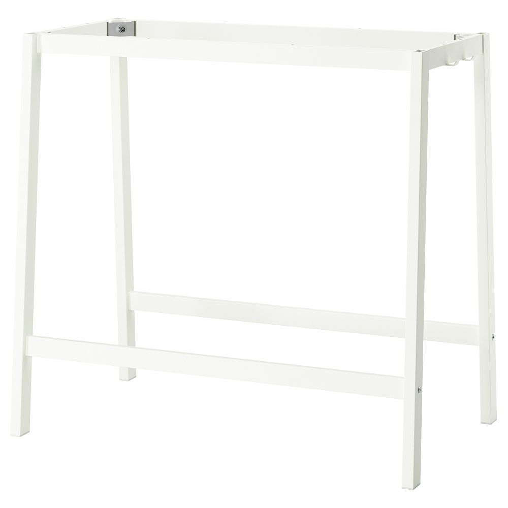 Подстолье для конференц-стола, 120x68x103 см, белый IKEA MITTZON 705.279.80 - фото 1