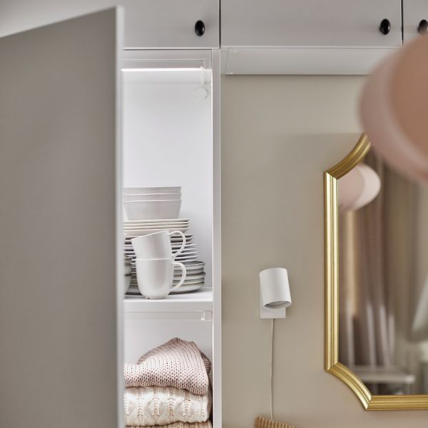 Зеркало, золотой 53x63 см IKEA SVANSELE СВАНСЕЛЕ 204.712.78 - схема-чертеж с размерами