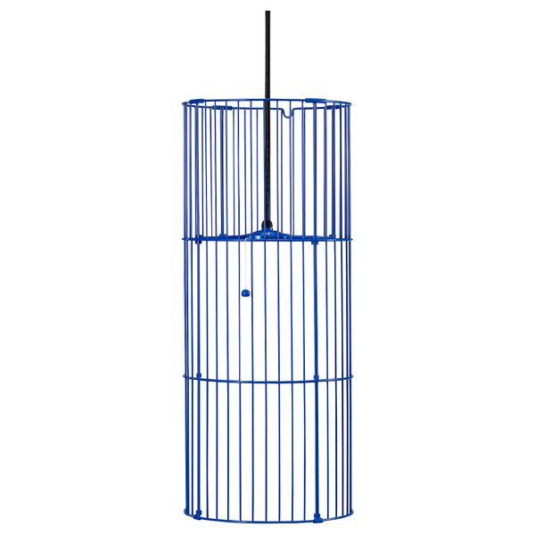 Подвесной светильник, синий, 48 см IKEA SOLVINDEN 405.936.84 - фото 1