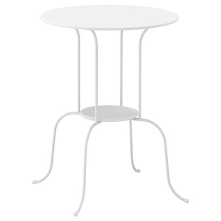 Придиванный столик, белый 50x68 см IKEA LINDVED ЛИНДВЕД 604.338.97