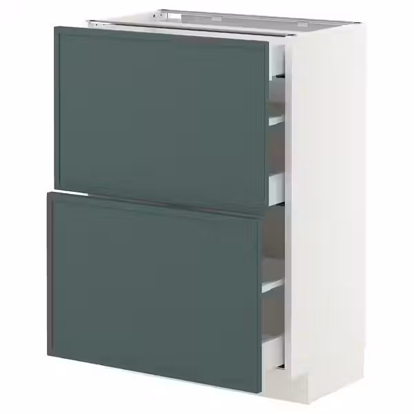 METOD / MAXIMERA Напольный шкаф/2 фасада/3 ящика - фото 1