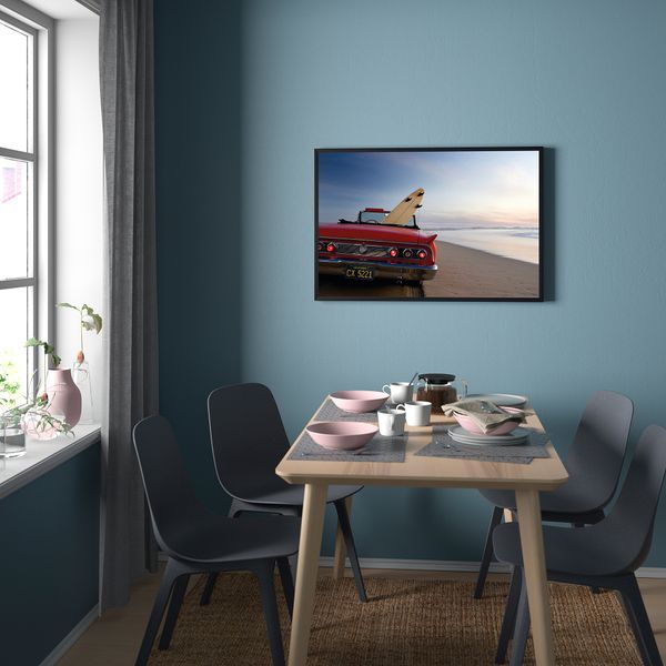 Постер, Дорога к пляжу, 91x61 см IKEA DRÖMBILD ДРЁМБИЛЬД 204.418.42 - фото 3