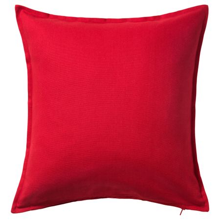 Чехол на подушку, красный 50x50 см IKEA GURLI ГУРЛИ 203.698.55