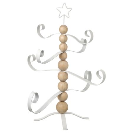 Украшение, в форме рождественской елки сосна, белый, 49 см IKEA VINTERFINT 605.304.50