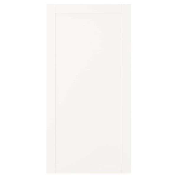 Дверь, белый 60x120 см IKEA SANNIDAL САННИДАЛЬ 103.955.53 - фото 1