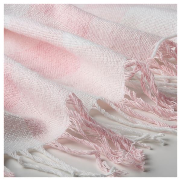 Плед АННАМИА, розовый, белый (140x205 см) - фото 2