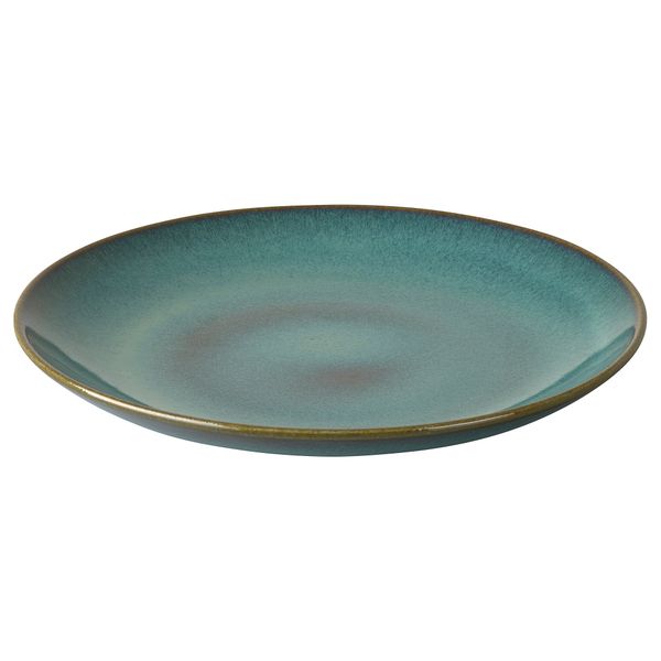 Тарелка десертная, полированный зеленый, 20 см IKEA FÄRGKLAR ФЭРГКЛАР 605.864.42 - фото 2