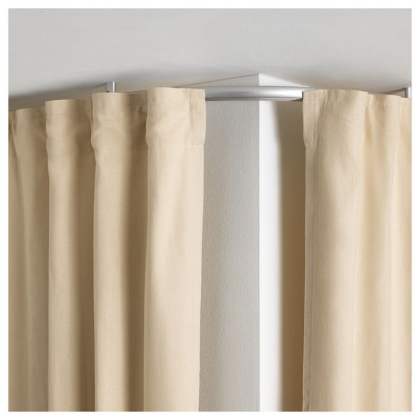 Угловое соединение для тройной шины КВАРТАЛ, цвет алюминия - схема-чертеж с размерами