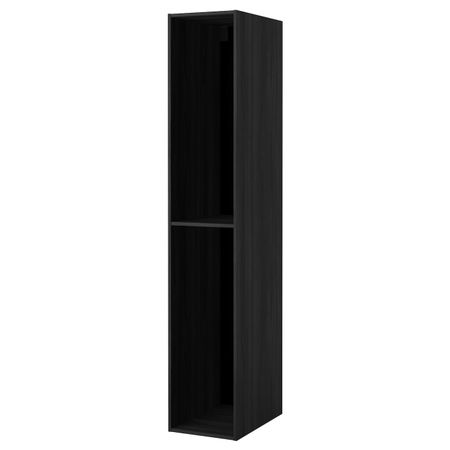 Каркас высокого шкафа, под дерево черный 40x60x220 см IKEA МЕТОД 803.679.57