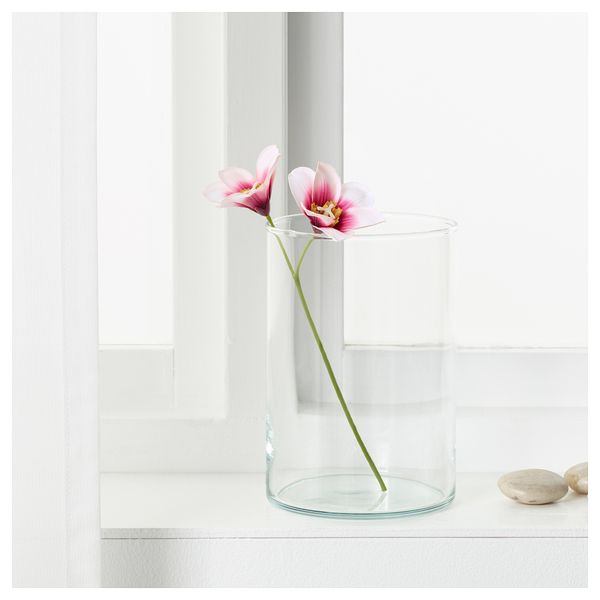 Цветок искусственный СМИККА, Арлекин, розовый (24 см) - фото 2