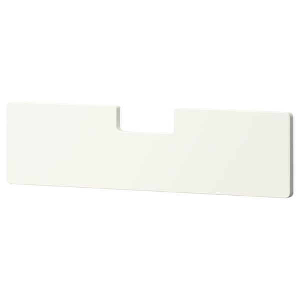 Фронтальная панель ящика СТУВА МОЛАД, белый (60x16 см) - схема-чертеж с размерами