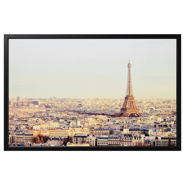 Картина с рамой БЬЁРКСТА, Символ Франции, черный (78x118 см) - фото 1