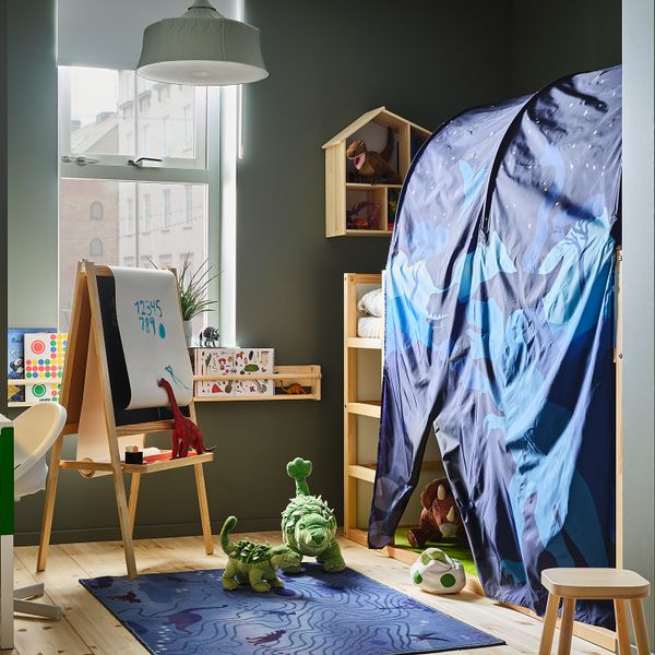 Мягкая игрушка, 37 см, яйцо динозавра Анкилозавр IKEA JÄTTELIK ЙЭТТЕЛИК 804.711.76 - схема-чертеж с размерами