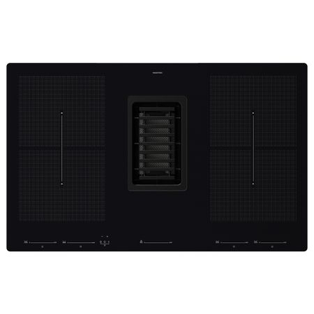 Индукционная панель, вытяжка, ИКЕА 700 черный, 83 см IKEA FÖRDELAKTIG 504.494.03