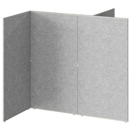 Ширма, серый, 162x160x150 см IKEA SIDORNA 793.860.18