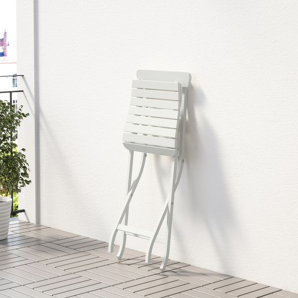 Садовый стул, складной белый IKEA MÄLARÖ МЭЛАРО 903.761.50 - фото 4