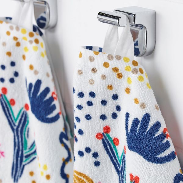 Банное полотенце, разноцветный, 70x140 см IKEA БИЛЛШЁН 103.774.22 - фото 6