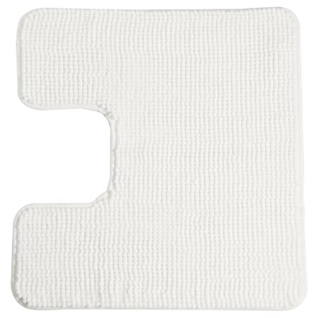 Коврик в туалет ТОФТБУ, белый (55x60 см)