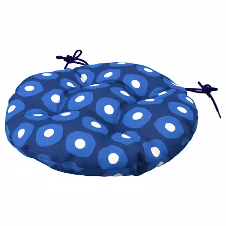 KLÖSAN КЛЁСАН Подушка на садовый стул - темно-синий 35 см