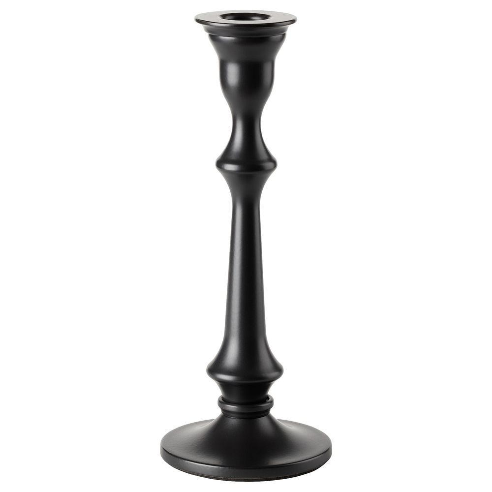 Подсвечник, серый 20 см IKEA FLERTYDIG ФЛЕРТИДИГ 704.979.40 - фото 1