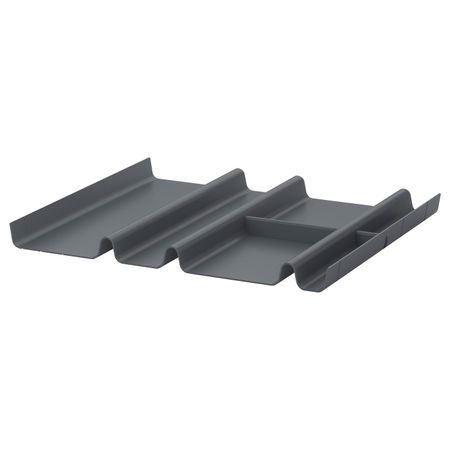 Вставка в ящик с 6 отделениями, антрацит 44x37 см IKEA SUMMERA СУММЕРА 103.855.73