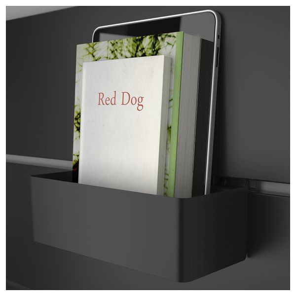 Изголовье НОРДЛИ, антрацит - схема-чертеж с размерами