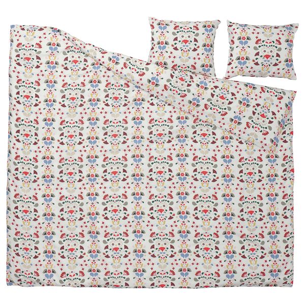 Пододеяльник и 2 наволочки IKEA SPARVVICKER 205.361.14 - схема-чертеж с размерами